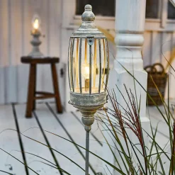 Led-Laternen|Led-Laternen^LOBERON Wiederaufladbare LED-Laterne Lagia