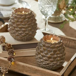 Windlichter|Kerzenhalter^LOBERON Windlicht 2er Set Butz