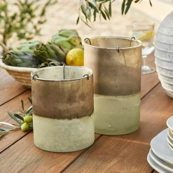 Windlichter|Kerzenhalter^LOBERON Windlicht 2er Set Drinesto