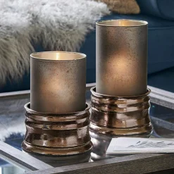 Windlichter|Kerzenhalter^LOBERON Windlicht 2er Set Eirun