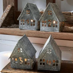 Windlichter, Kerzenständer & Laternen^LOBERON Windlicht 4er Set Ivolere