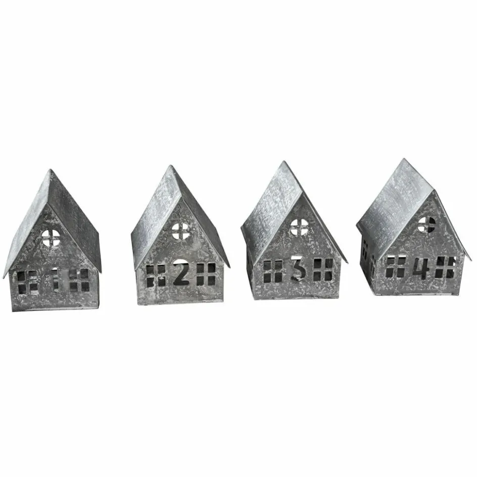 Windlichter, Kerzenständer & Laternen^LOBERON Windlicht 4er Set Ivolere