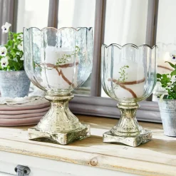 Windlichter|Kerzenhalter^LOBERON Windlicht 2er Set Jovique