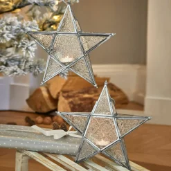 Weihnachtliche Deko-Objekte^LOBERON Windlicht 2er Set Kian