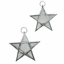 Weihnachtliche Deko-Objekte^LOBERON Windlicht 2er Set Kian