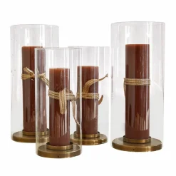 Windlichter|Kerzenhalter^LOBERON Windlicht 4er Set Kriven