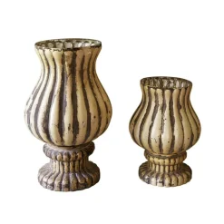 Windlichter|Kerzenhalter^LOBERON Windlicht 2er Set Lunagh