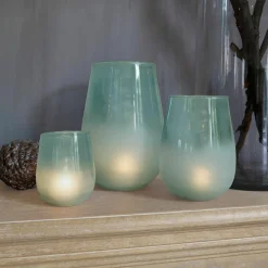 Windlichter|Kerzenhalter^LOBERON Windlicht 3er Set Miristelle