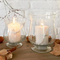 Windlichter|Kerzenhalter^LOBERON Windlicht 2er Set Moon