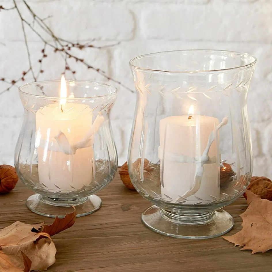 Windlichter|Kerzenhalter^LOBERON Windlicht 2er Set Moon