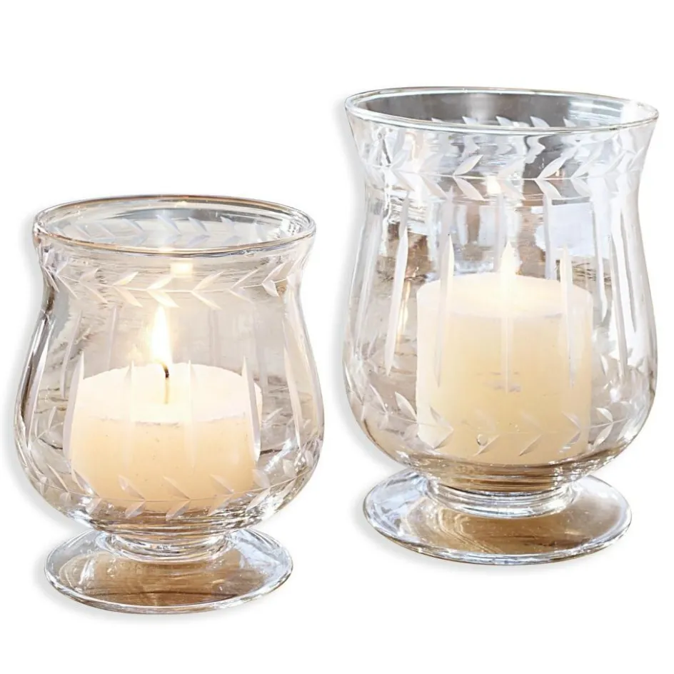 Windlichter|Kerzenhalter^LOBERON Windlicht 2er Set Moon