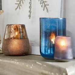 Windlichter|Kerzenhalter^LOBERON Windlicht 6er Set Paro blau