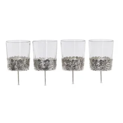 Adventskranz^LOBERON Windlicht 4er Set Pinelle