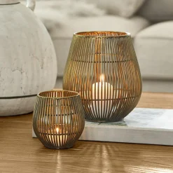 Windlichter|Kerzenhalter^LOBERON Windlicht 2er Set Pontarino