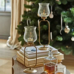 Windlichter, Kerzenständer & Laternen^LOBERON Windlicht 2er Set Rocanda