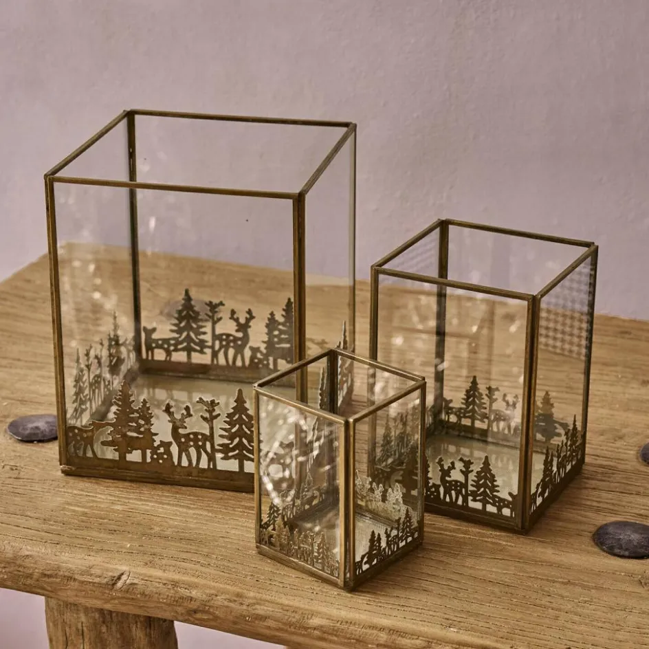 Windlichter, Kerzenständer & Laternen^LOBERON Windlicht 3er Set Solenda