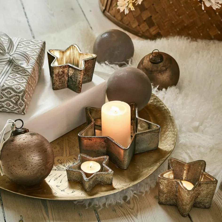 Adventskranz|Windlichter, Kerzenständer & Laternen^LOBERON Windlicht 4er Set Thervel