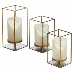 Windlichter|Kerzenhalter^LOBERON Windlicht 3er Set Vauxandre