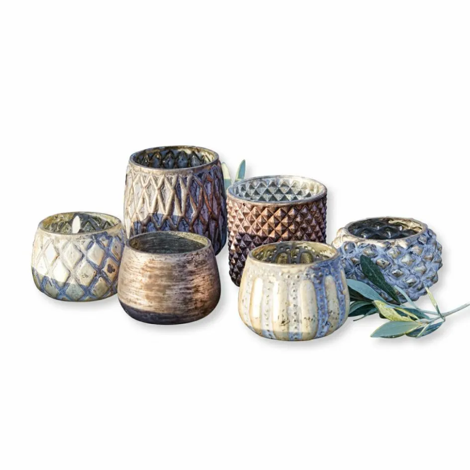 Windlichter|Kerzenhalter^LOBERON Windlichter 6er Set Fajolle