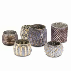 Windlichter|Kerzenhalter^LOBERON Windlichter 6er Set Fajolle