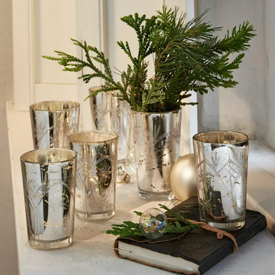 Weihnachtliche Deko-Objekte^LOBERON Windlichter 6er Set Latona