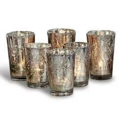 Weihnachtliche Deko-Objekte^LOBERON Windlichter 6er Set Latona