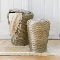 Körbe & Kisten|Aufbewahrung^LOBERON Wäschekorb 2er Set Nora