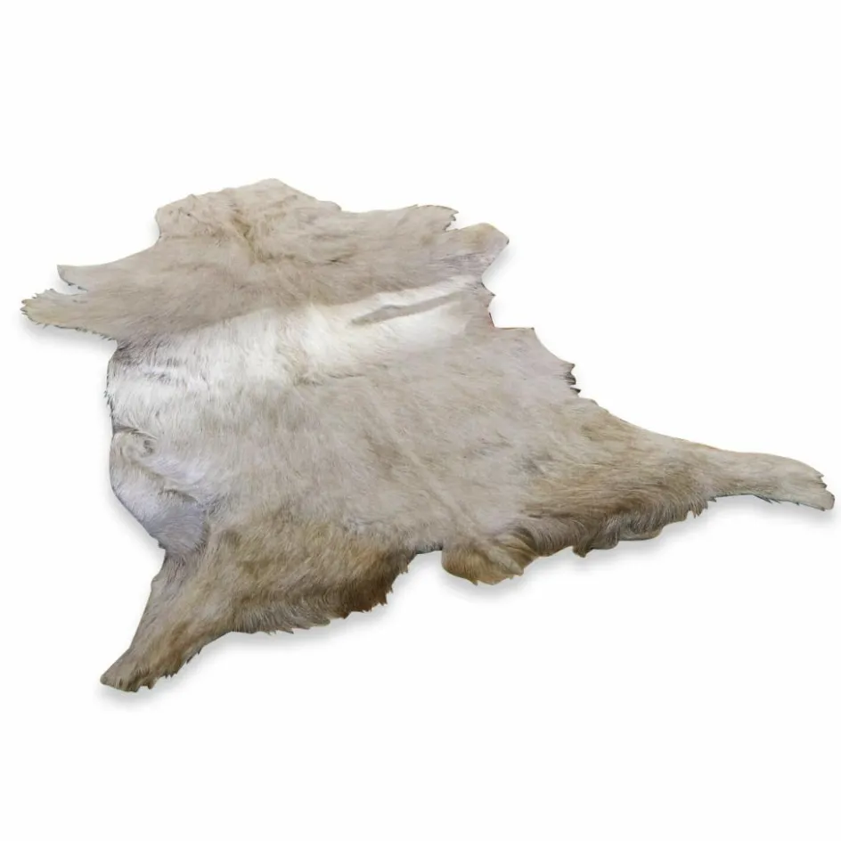 LOBERON Runde Teppiche|Teppiche-Ziegenfellteppich Piedro