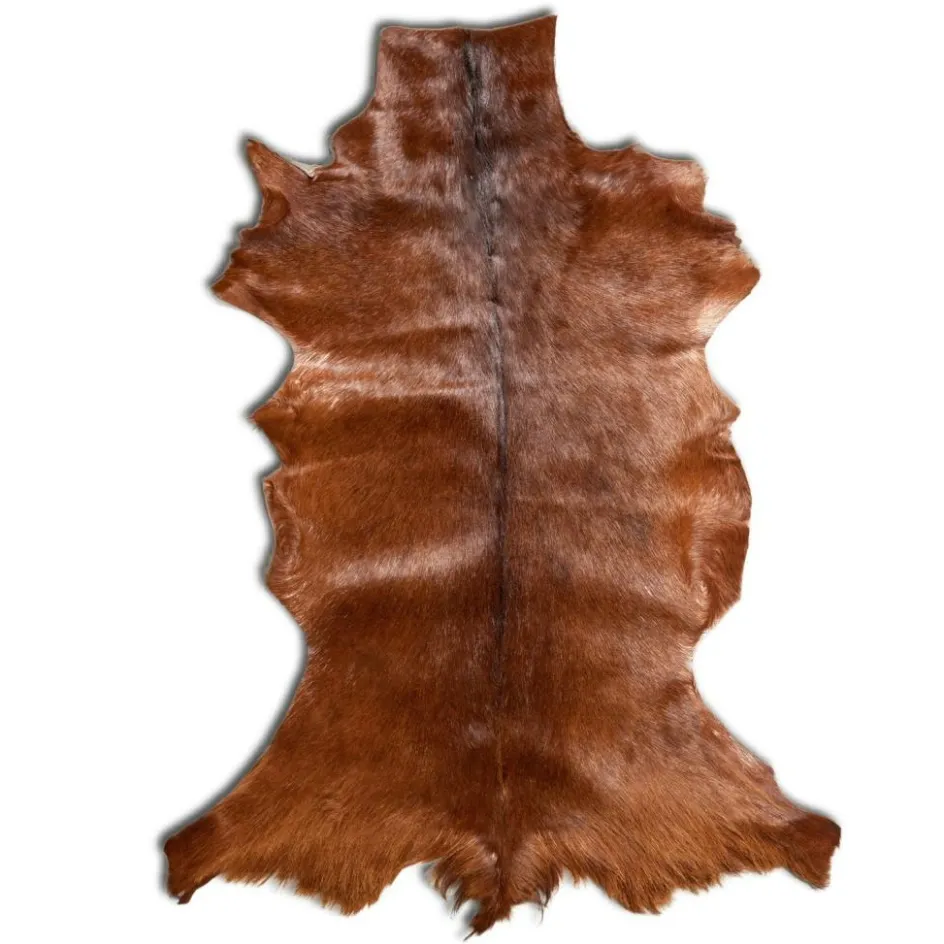 LOBERON Runde Teppiche|Teppiche-Ziegenfellteppich Piedro