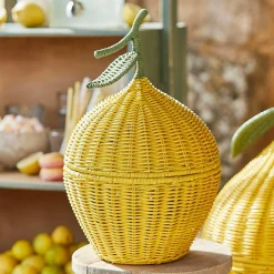 LOBERON Accessoires-Zitronenkorb 2er Set Aelindria